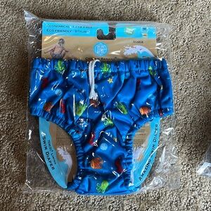Charlie banana reusable swim diaper under the sea x-large